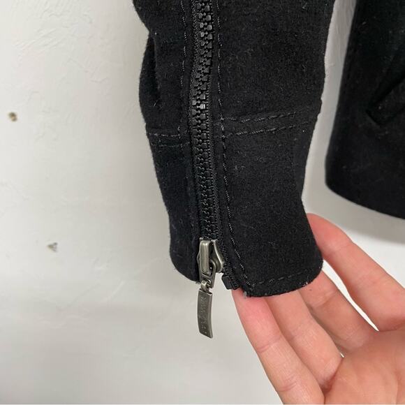 Laundry Shelli Segal Black Belted Short Trench Coat 4 - Picture 2 of 10